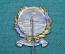 Знак значок составной "выставка в Дрездене 1899" империя