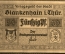 Бона, банкнота, Нотгельд 50 пфеннигов без даты Blankenhain in Thüringen, Германия