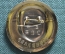 Знак, значок китайский "Мао Цзедун". Китай, легкий металл, эмаль 