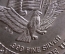 Одна унция серебра (one troy ounce). США, один доллар. 1981 год. Монета на удачу.