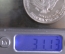 Одна унция серебра (one troy ounce). США, один доллар. 1981 год. Монета на удачу.