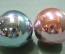Елочные игрушки шары СССР. 2 штуки одним лотом.