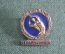 Знак, значок "Чемпионат Европы по лёгкой атлетике 1969, метание диска", Греция, тяжелый металл